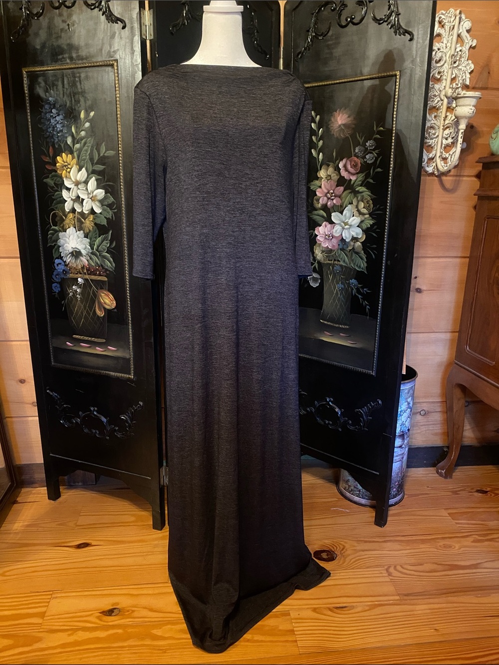 Vintage Carole Little maxi dress